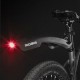 Rockbros DNB8001BK Rear wing red LED light - Black Rockbros DNB8001BK Rear wing red LED light - Black