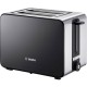 Bosch TAT7203 toaster 2 slice(s) 1050 W Black, Stainless steel Bosch TAT7203 toaster 2 slice(s) 1050 W Black, Stainless steel