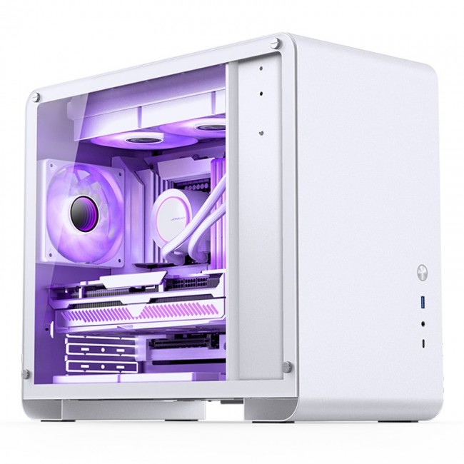 Jonsbo U4 Mini Micro-ATX Case, Tempered Glass - white Jonsbo U4 Mini Micro-ATX Case, Tempered Glass - white