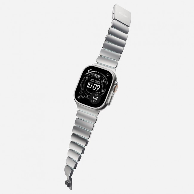 Nomad NM009902858 smart wearable accessory Band Natural Titanium