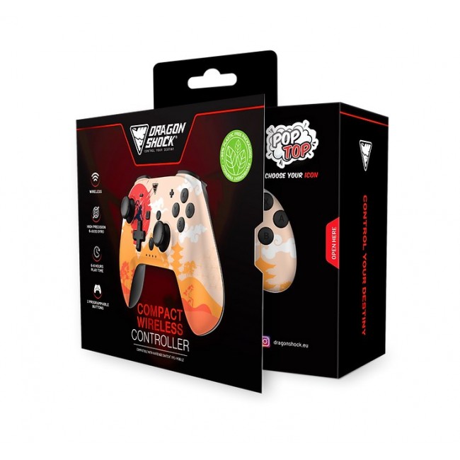 Dragonshock PopTop Compact Multicolour Bluetooth Gamepad Nintendo Switch Dragonshock PopTop Compact Multicolour Bluetooth Gamepad Nintendo Switch