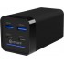 eSTUFF ES635200 mobile device charger Laptop Black AC Fast charging Indoor