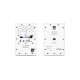 Kali Audio LP-UNF-WH - a pair of Bluetooth monitor speakers (white)