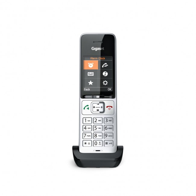 Gigaset COMFORT 500HX Analog/DECT telephone Caller ID Black, Silver Gigaset COMFORT 500HX Analog/DECT telephone Caller ID Black, Silver