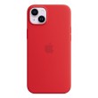 Apple iPhone 14 Plus Silicone Case with MagSafe - (PRODUCT)RED Apple iPhone 14 Plus Silicone Case with MagSafe - (PRODUCT)RED