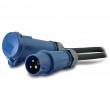 APC In-Line Current Meter, 16A, 230V, IEC309-16A, 2P+G