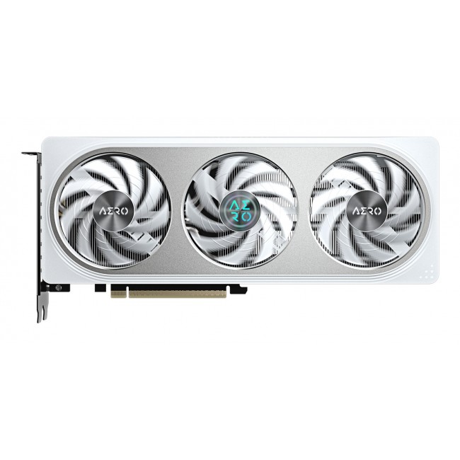 GIGABYTE GeForce RTX 5060 AERO OC 8G Graphics Card - 8GB GDDR7, 128bit, PCI-E 5.0, 2595 MHz Core Clock, 3 x DisplayPort, 1 x HDMI, GV-N5060AERO OC-8GD