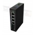 Lanberg ILGE-4P-2S-90 network switch Unmanaged Fast Ethernet (10/100) Power over Ethernet (PoE) 1U Black