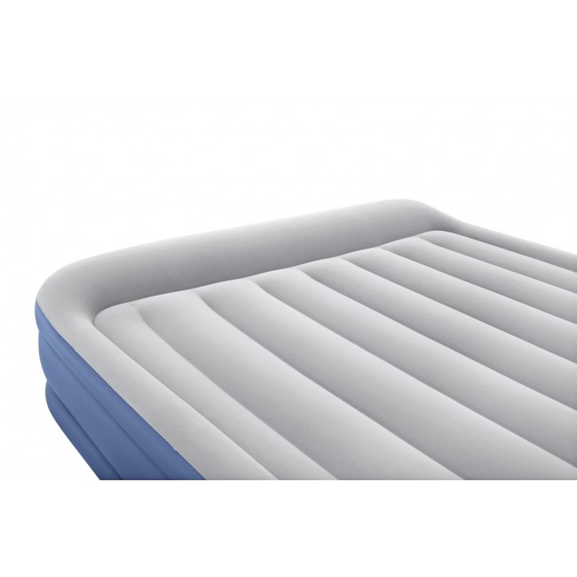 Bestway Tritech Air Mattress Queen with Built-in AC Pump and Antimicrobial Coating 2.03 m x 1.52 m x 46 cm