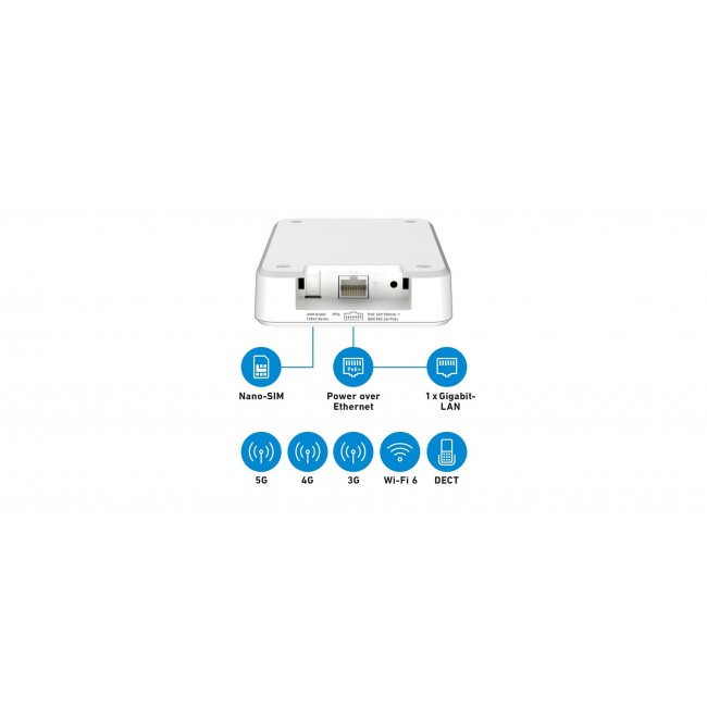 Box FRITZ! 6860 5G Cellular network router Box FRITZ! 6860 5G Cellular network router