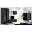 Cama Square cabinet VIGO 50/50/30 black/black gloss