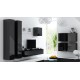 Cama Square cabinet VIGO 50/50/30 black/black gloss