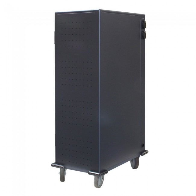 Techly Charging Station Trolley 80 USB Notebook or Smartphone Black Techly Charging Station Trolley 80 USB Notebook or Smartphone Black