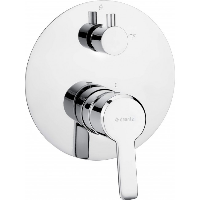 Concealed shower mixer with shower switch Concealed shower mixer with shower switch