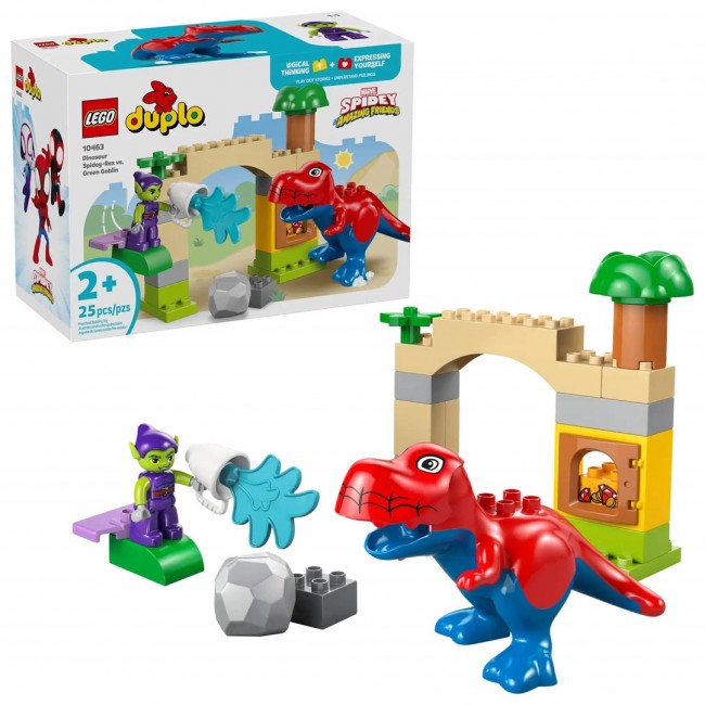 LEGO DUPLO 10463 Dinosaur Spidey-Rex vs Green Goblin LEGO DUPLO 10463 Dinosaur Spidey-Rex vs Green Goblin