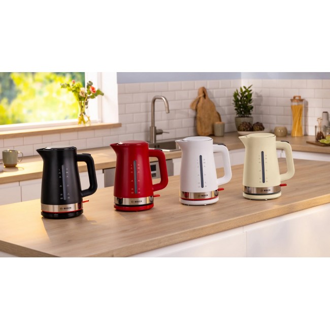 Bosch MyMoment electric kettle 1.7 L 2400 W Cream
