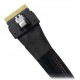 Icy Dock MB306L-B Serial Attached SCSI (SAS) cable 0.5 m Black