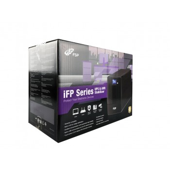 FSP iFP 1500 uninterruptible power supply (UPS) Line-Interactive 1.5 kVA 900 W 2 AC outlet(s) FSP iFP 1500 uninterruptible power supply (UPS) Line-Interactive 1.5 kVA 900 W 2 AC outlet(s)