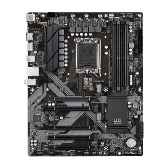 GIGABYTE B760 DS3H DDR4 Motherboard - Supports Intel Core 14th CPUs, 18+2+1 Phases Digital VRM, up to 5333MHz DDR4 (OC), 2xPCIe 4.0 M.2, GbE LAN, USB 3.2 Gen 2