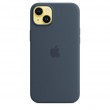 Apple iPhone 14 Plus Silicone Case with MagSafe - Storm Blue Apple iPhone 14 Plus Silicone Case with MagSafe - Storm Blue