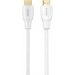 UNITEK HDMI 2.1 8K HDR Cable, White, 0,5m
