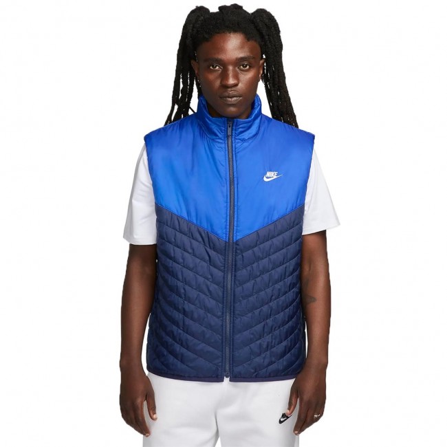 Kamizelka męska Nike Therma-FIT Windrunner niebieska FB8201 410 L Kamizelka męska Nike Therma-FIT Windrunner niebieska FB8201 410 L