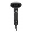 Manhattan Contact CCD Handheld Barcode Scanner, USB, 60mm Scan Width, Cable 152cm, Max Ambient Light 5,000 lux (sunlight), Black, Three Year Warranty