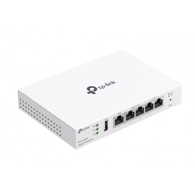 TP-Link Festa FR205 wired router 10 Gigabit Ethernet, 100 Gigabit Ethernet, Gigabit Ethernet White