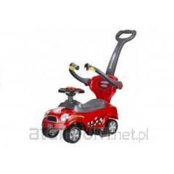Ride-on with guide red