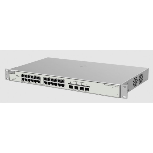 Ruijie Networks RG-NBS3200-24GT4XS-P-V2 network switch Managed L2+ Gigabit Ethernet (10/100/1000) Power over Ethernet (PoE) Grey