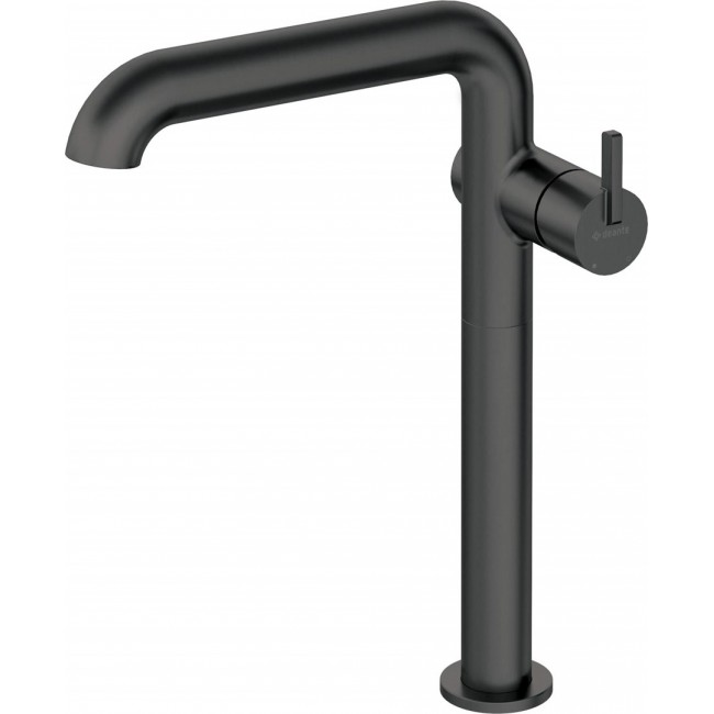 Tall basin mixer with rectangular spout Tall basin mixer with rectangular spout