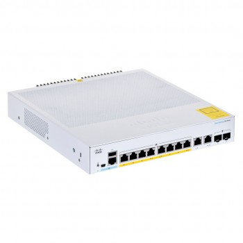 Cisco CBS350-8FP-2G-EU network switch Managed L2/L3 Gigabit Ethernet (10/100/1000) Silver