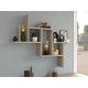 FIESTA hanging shelf 85x15x73.5 cm, sonoma