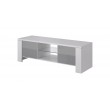 Cama TV stand WEST 42/130/42 white/grey gloss