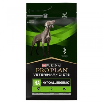 PURINA Pro Plan Veterinary Diets Canine HA Hypoallergenic - dry dog food - 3 kg