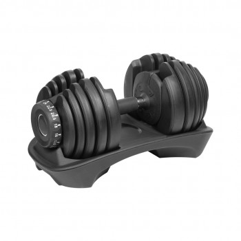 Cast iron dumbbell adjustable automatic 24 kg REBEL ACTIVE