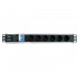 Techly I-CASE STRIP-16SH power distribution unit (PDU) 6 AC outlet(s) 1.5U Black, Silver