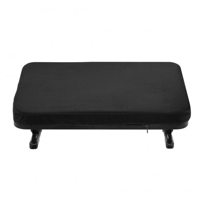 Maclean MC-460 Ergonomic Footrest Leg Foot Rest Infinitely Adjustable Angle Under Desk Removable Cushion Cushioned Maclean MC-460 Ergonomic Footrest Leg Foot Rest Infinitely Adjustable Angle Under Desk Removable Cushion Cushioned