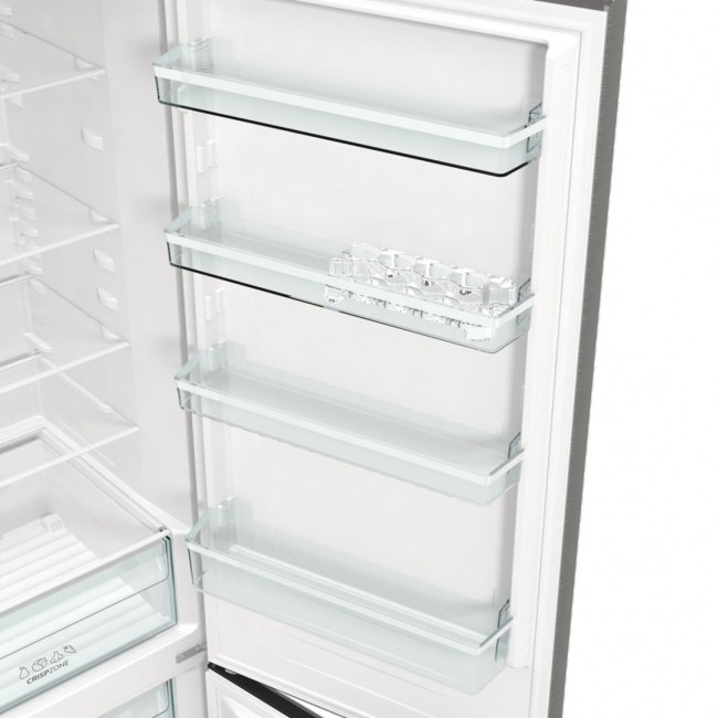 Gorenje NRK6202EXL4 fridge-freezer Freestanding 331 L E Grey Gorenje NRK6202EXL4 fridge-freezer Freestanding 331 L E Grey