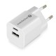 everActive GaN SC-390Q wall charger with USB QC3.0 socket and USB-C PD PPS 30W
