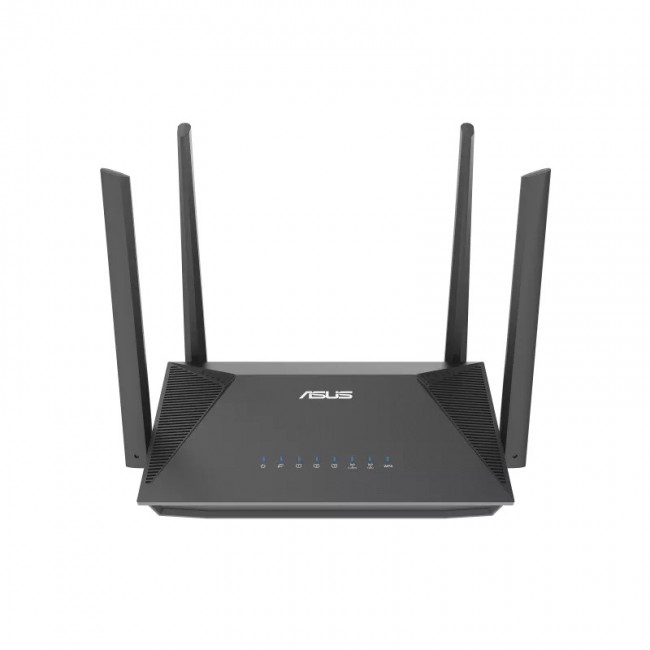 ASUS RT-AX52 AX1800 AiMesh wireless router Gigabit Ethernet Dual-band (2.4 GHz / 5 GHz) Black ASUS RT-AX52 AX1800 AiMesh wireless router Gigabit Ethernet Dual-band (2.4 GHz / 5 GHz) Black