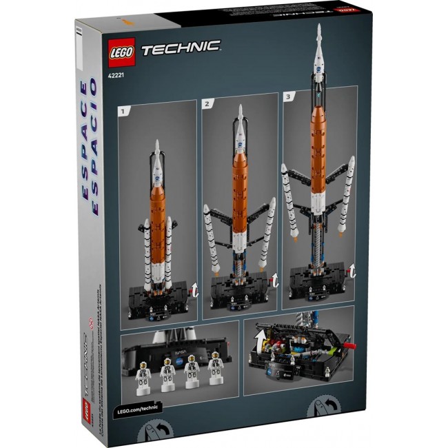 LEGO TECHNIC 42221 NASA Artemis Space Launch System Rocket