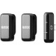 R DE Wireless Micro - 2-channel digital wireless system, USB-C, black