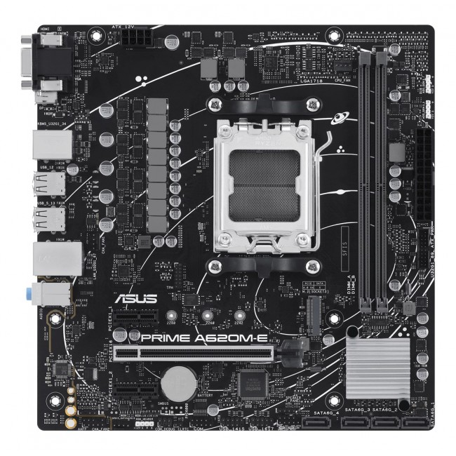 ASUS PRIME A620M-E-CSM AMD A620 Socket AM5 micro ATX