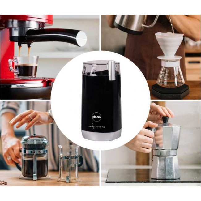 ELDOM MK40 Coffee Grinder Black