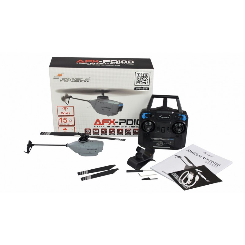 Amewi PD100 Radio-Controlled (RC) model Helicopter Electric engine