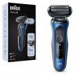 Braun Series 6 61-B1000s Foil shaver Black, Blue Braun Series 6 61-B1000s Foil shaver Black, Blue