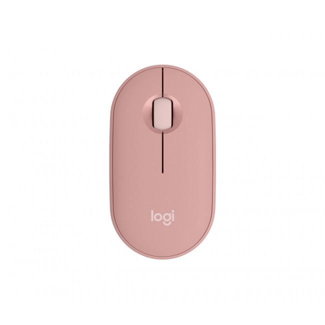 Logitech Pebble 2 M350s mouse Travel Ambidextrous RF Wireless + Bluetooth Optical 4000 DPI
