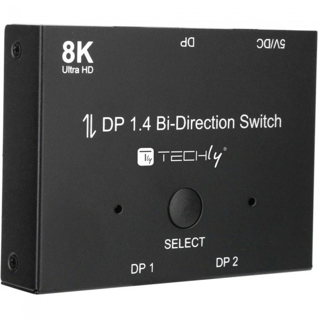 Techly IDATA-DP-2DP-8KT video switch DisplayPort