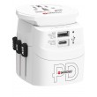 Adapter SKROSS Pro Light USB AC30PD World, white
